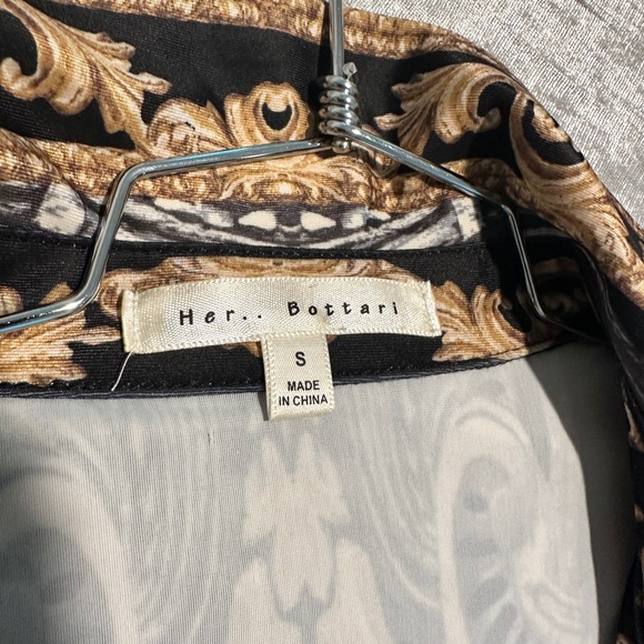 Her Bottari  Plunge Mini Dress - Picture 3 of 3